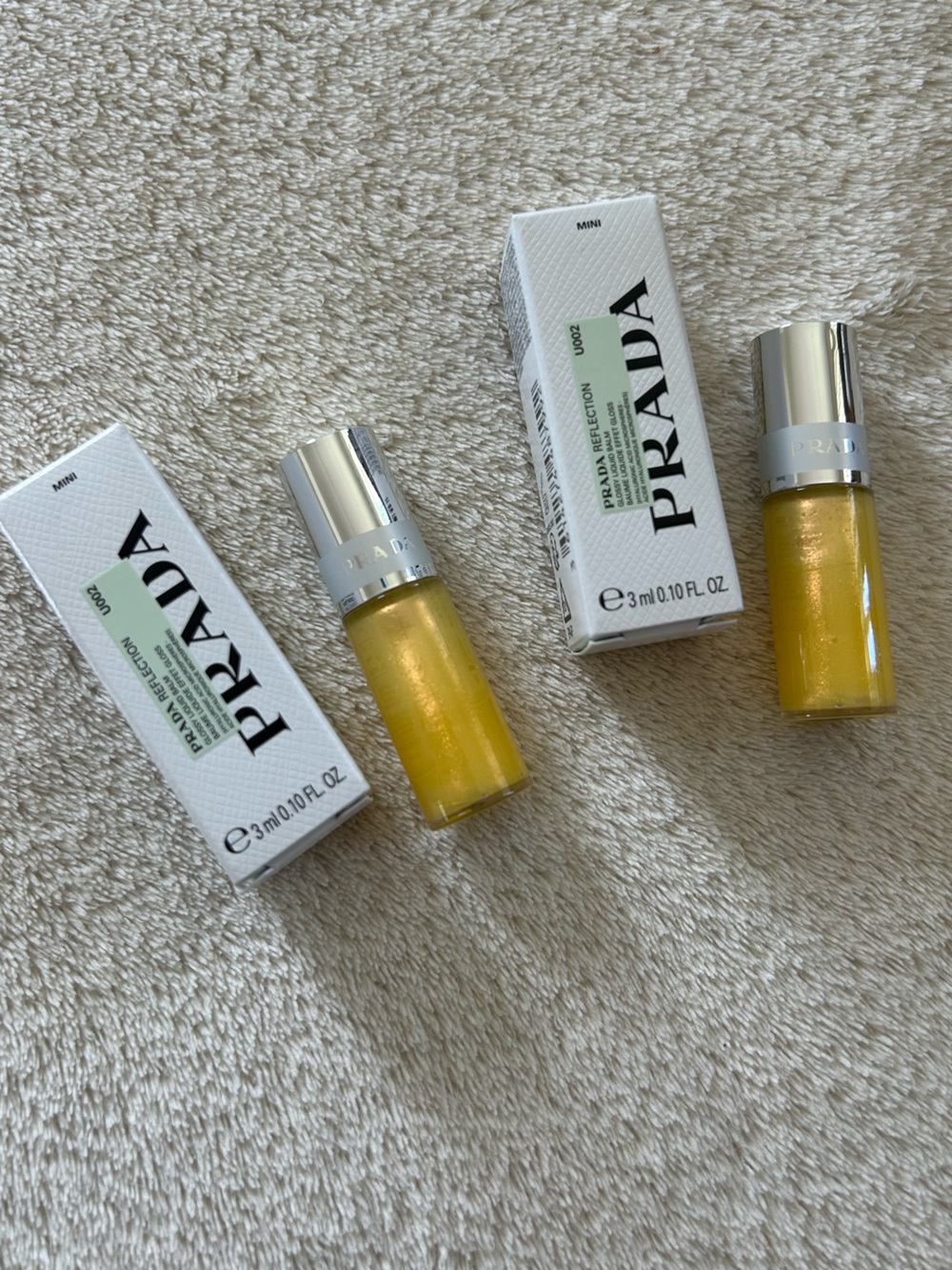 Prada U002 Banana Yellow Gloss Duo